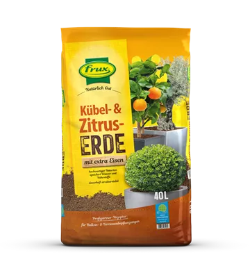 K&#252;bel- &amp; Zitruserde -mit extra Eisen-