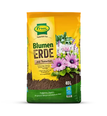 Blumenerde mit Naturton